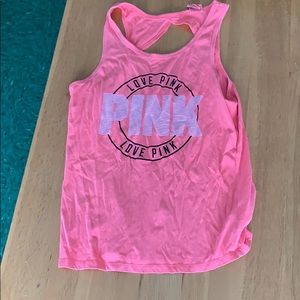 Brand Pink: coral tank top